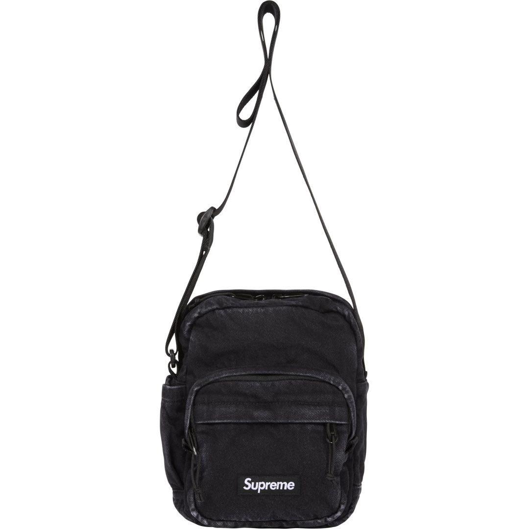 新品未使用　Supreme Denim Shoulder Bag black
