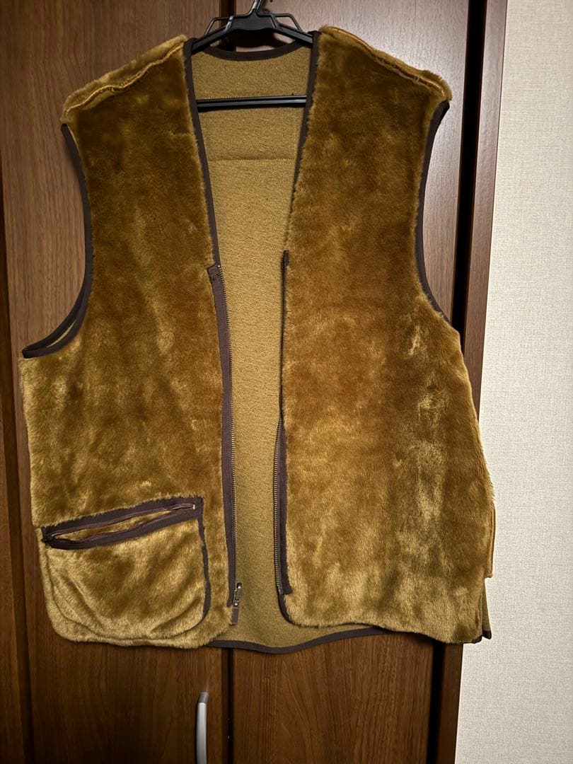 BARBOUR バブアー ファー ボア ベスト 3クラウン