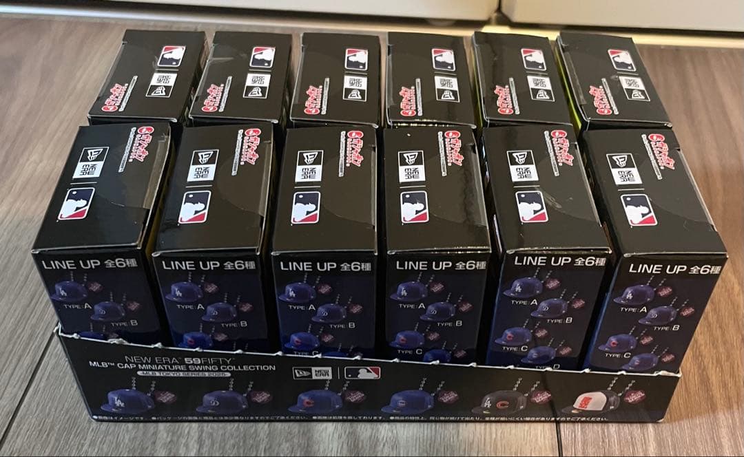NEW ERA MLBキャップミニチュアコレクション 12箱セット