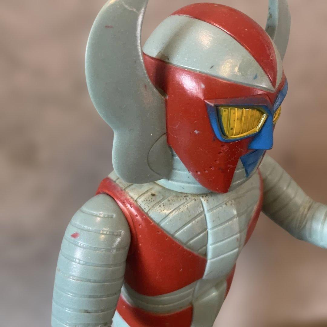 当時物　電人ザボーガー　ソフビ　約27.5㎝