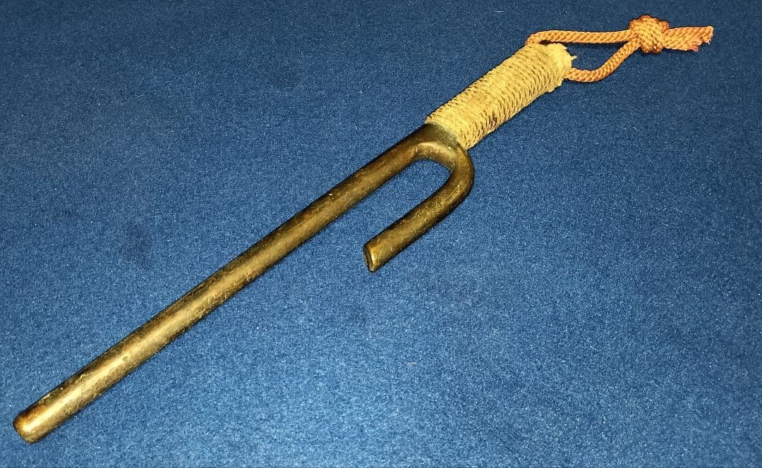 一尺　十手　岡っ引き　内偵調査用　刀装具　捕物