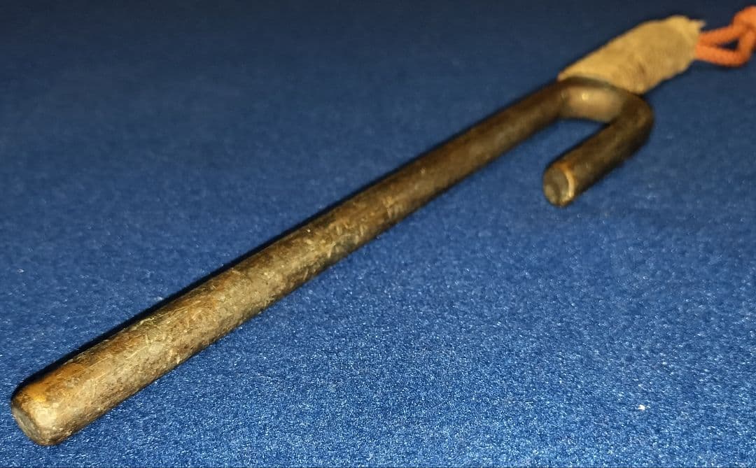 一尺　十手　岡っ引き　内偵調査用　刀装具　捕物