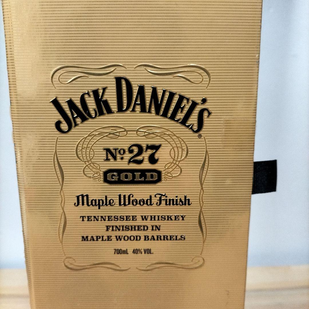 ✿これびん✿　新品、未開封　ジャックダニエル　No27 ゴールド