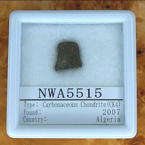 炭素質隕石！ カルーンダ・タイプ NWA5515 隕石　標本