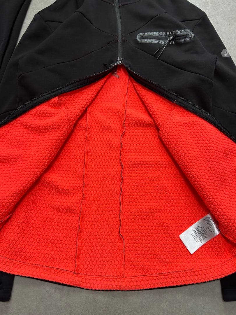 良品 セットアップ アシックス GEL-HEAT フルジップフーディー XL