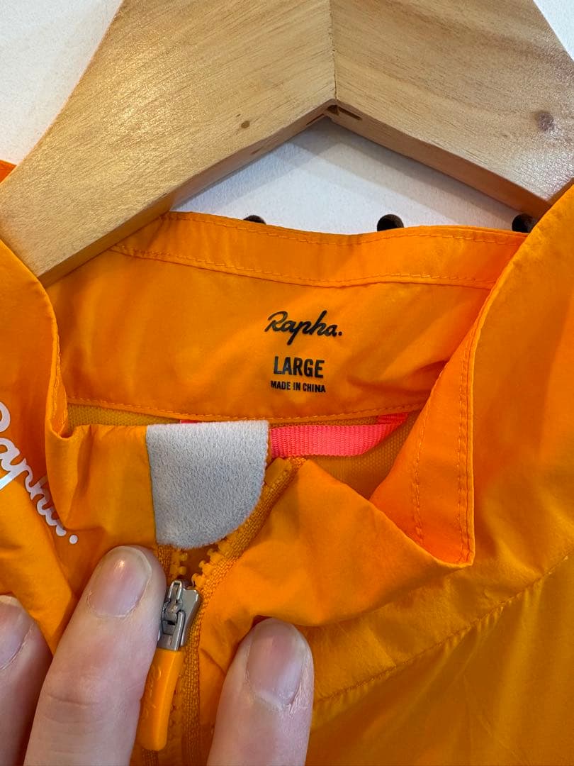 美品 Rapha ラファ メンズ ブルベ ジレ ウィズ ポケット L