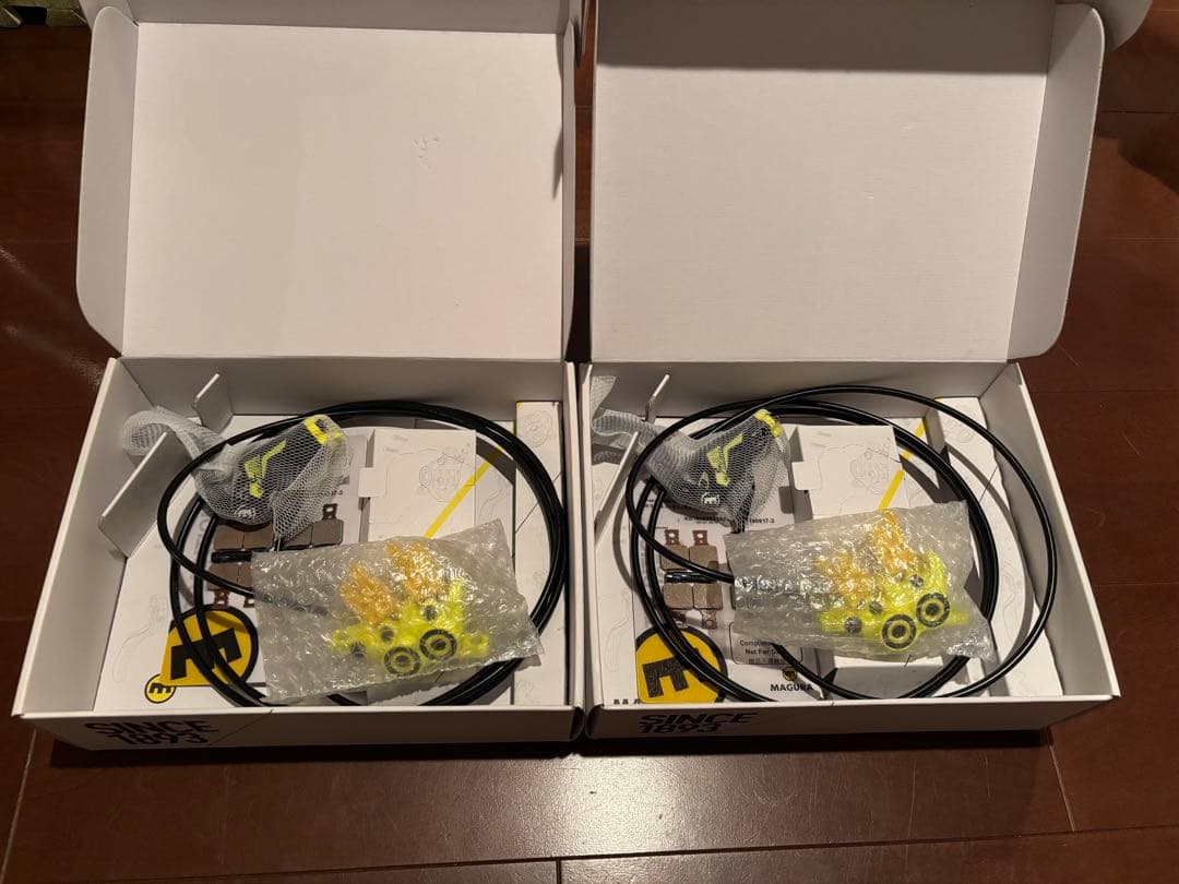 未使用 MAGURA MT7 RACELINE 前後セットマグラ レースライン