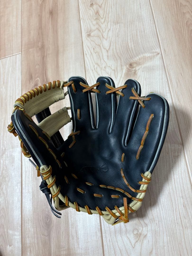 アトムズ　ACN-066　066型　軟式用　内野手用　浅く使いやすい 型付け済み