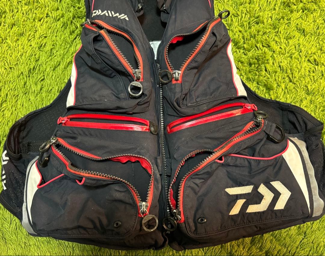 Daiwa ライフジャケット(枕付き) L サイズ　DF-3506 ブラック