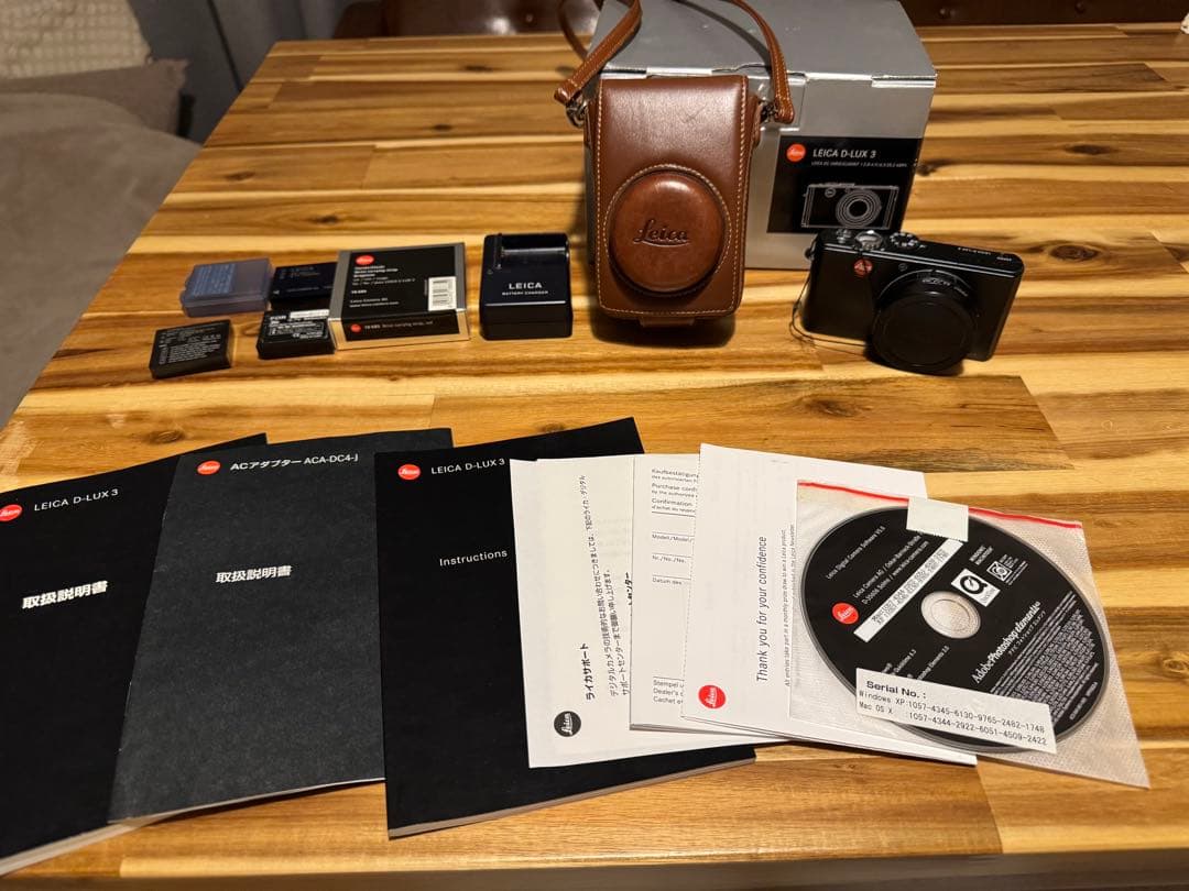 【Leica D-LUX3】状態良好／バッテリー3個付／すぐ使えます