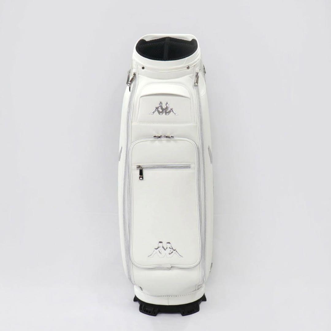 【お得】kappa カッパ キャディバッグ ヘッドカバー まとめ売り ホワイト