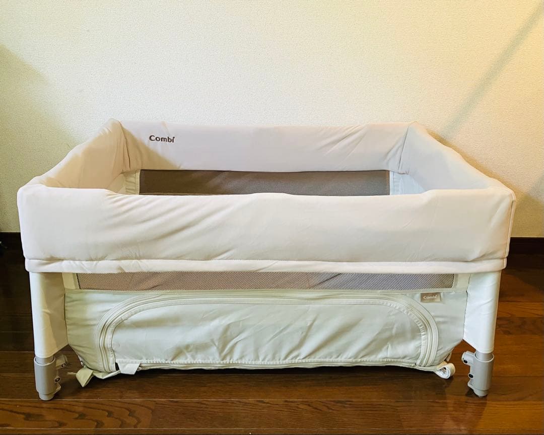 【美品】すくすや トモネル ベビーベッド コンパクト