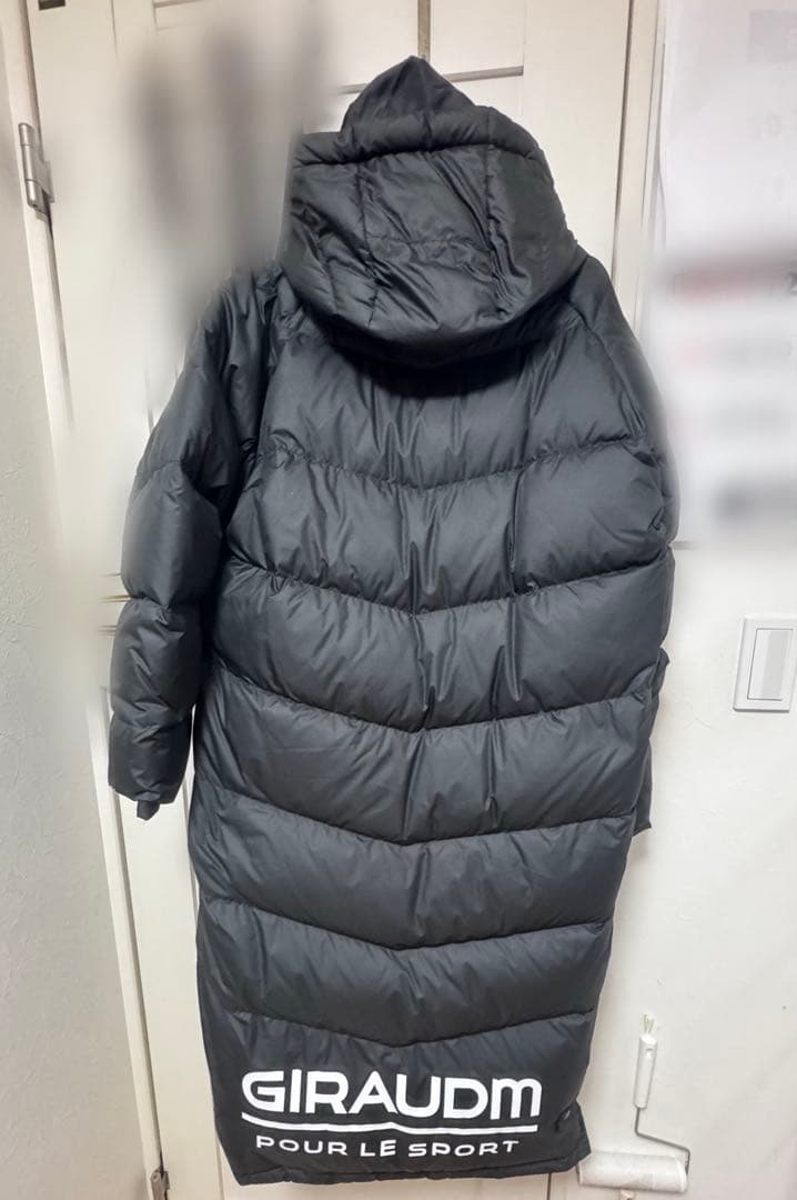GIRAUDm ブラック ロングダウンコート