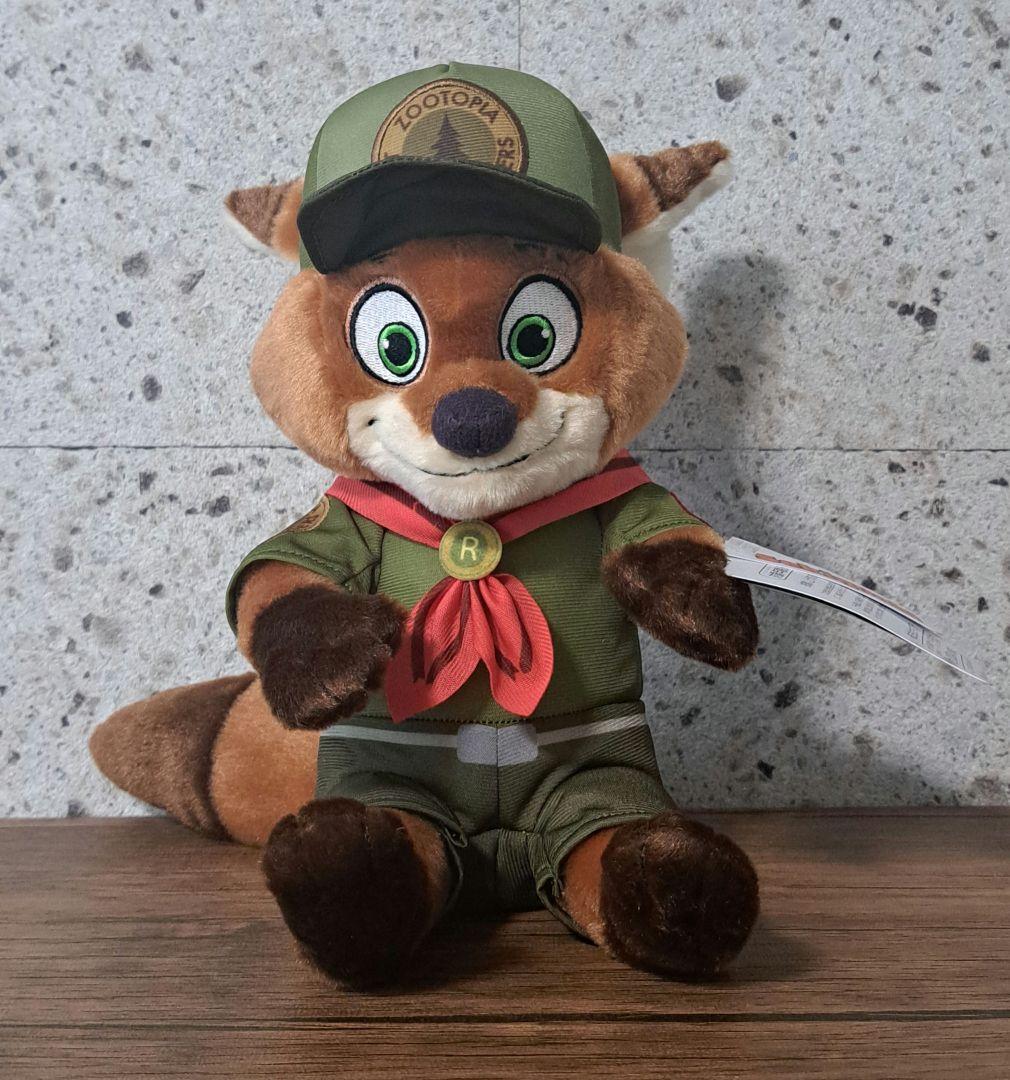 【限定品】ぬいぐるみ　ニック　ジュニアレンジャー　ズートピア