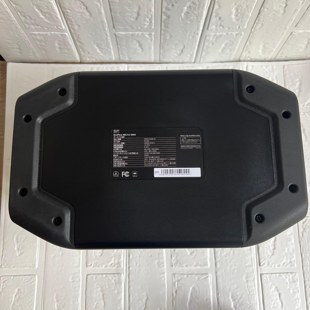 EcoFlow ポータブル電源 DELTA1000 1008Wh エコフロー
