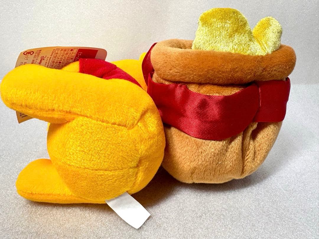 レア　ディズニーストア　くまのプーさん　着ぐるみ　レトロ　ぬいぐるみ　はちみつ