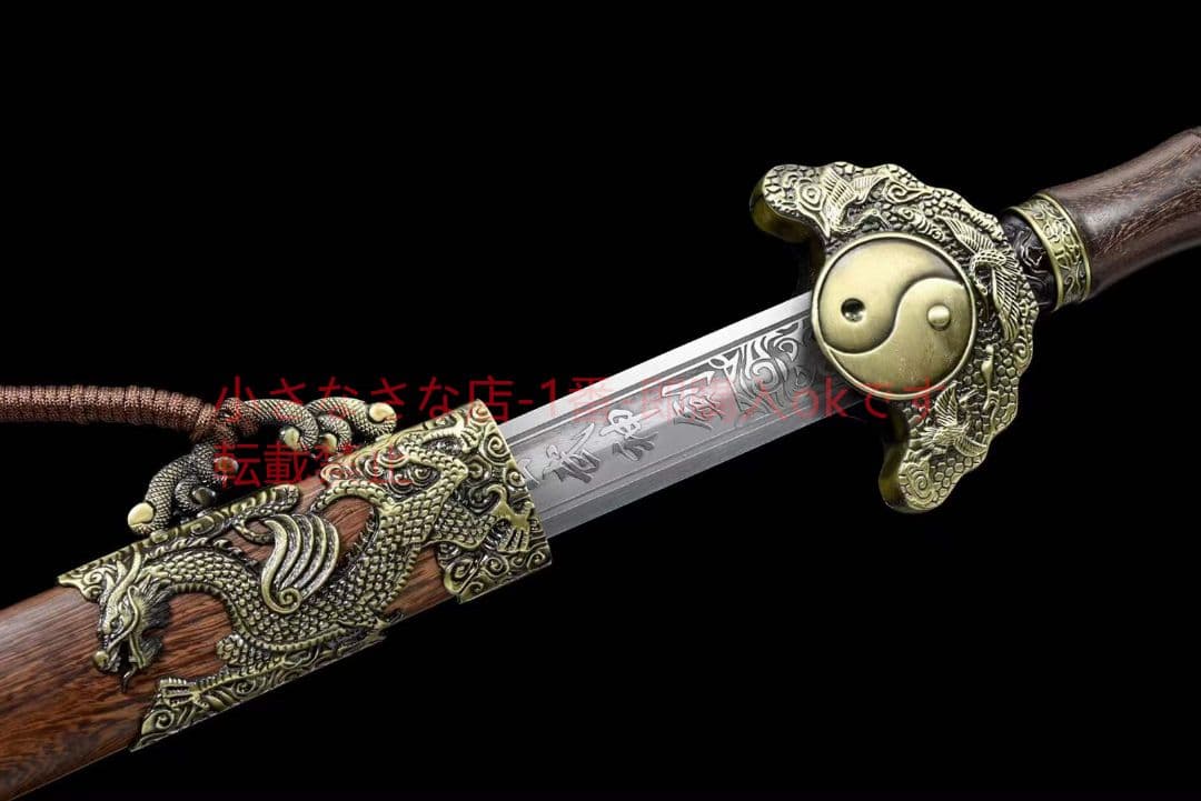 玄武神剣（花梨木金）古兵器 武具　刀装具　日本刀　模造刀 居合刀 長尺