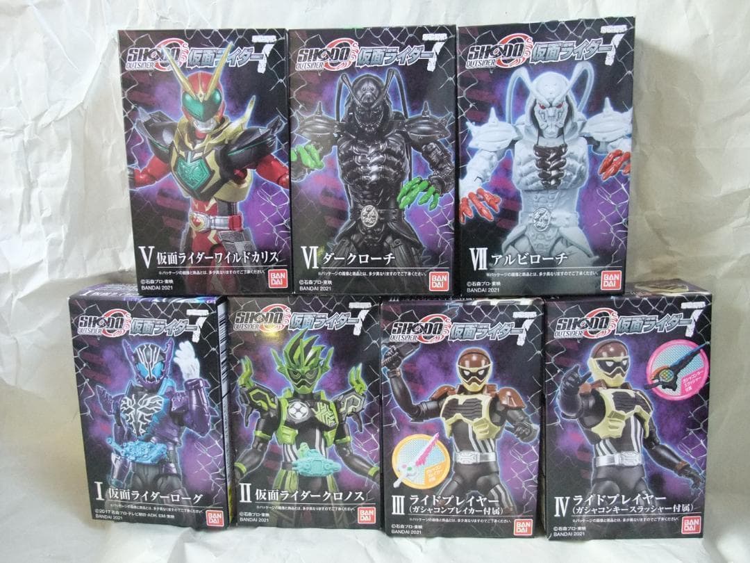 新品未開封　SHODO ジャーク将軍　ゲンム　エボル エターナル セット