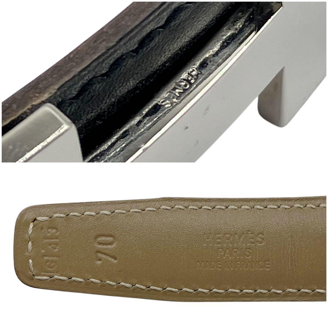 美品✨ エルメス ミニコンスタンス H ベルト 70 シルバー金具