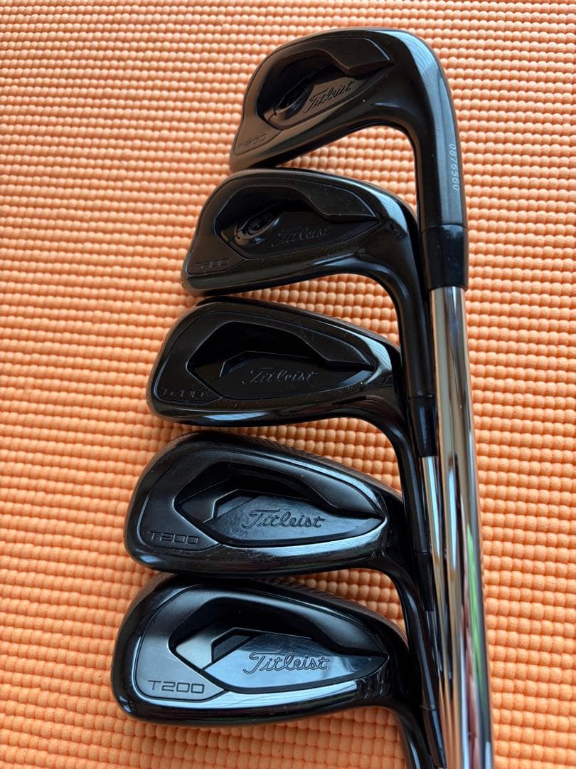 t*k様 tk Titleist T200 アイアンセット 5本 blac