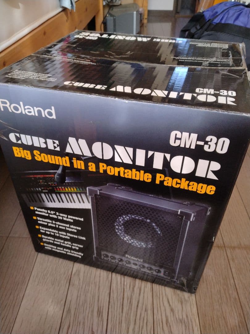 中古良品　Roland CUBE MONITOR CM-30 取説有り