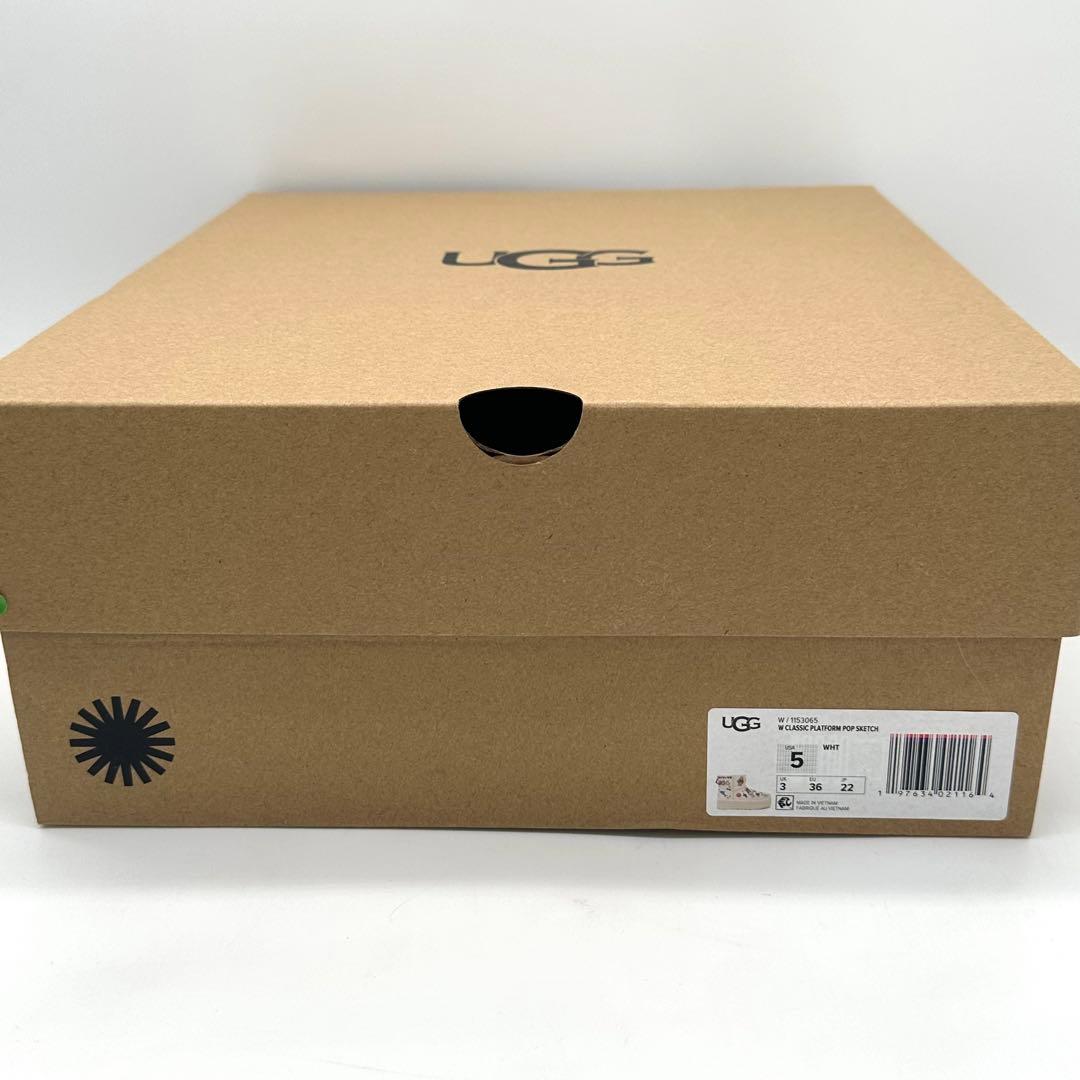 〈新品〉UGG アグ【22】クラシック プラットフォーム ポップスケッチ ブーツ