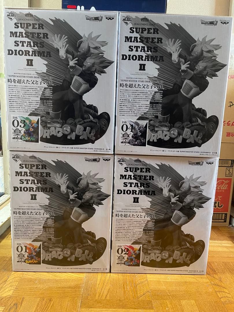 【未開封品】ドラゴンボール超SMSD ベジータ&トランクスセット