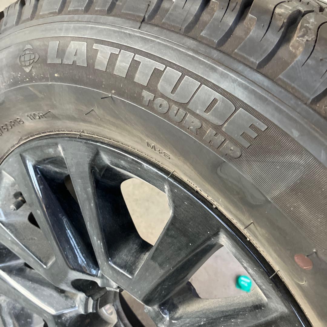 トヨタ150後期プラド令和4年ブラックエディション タイヤ ホイール スペア1本