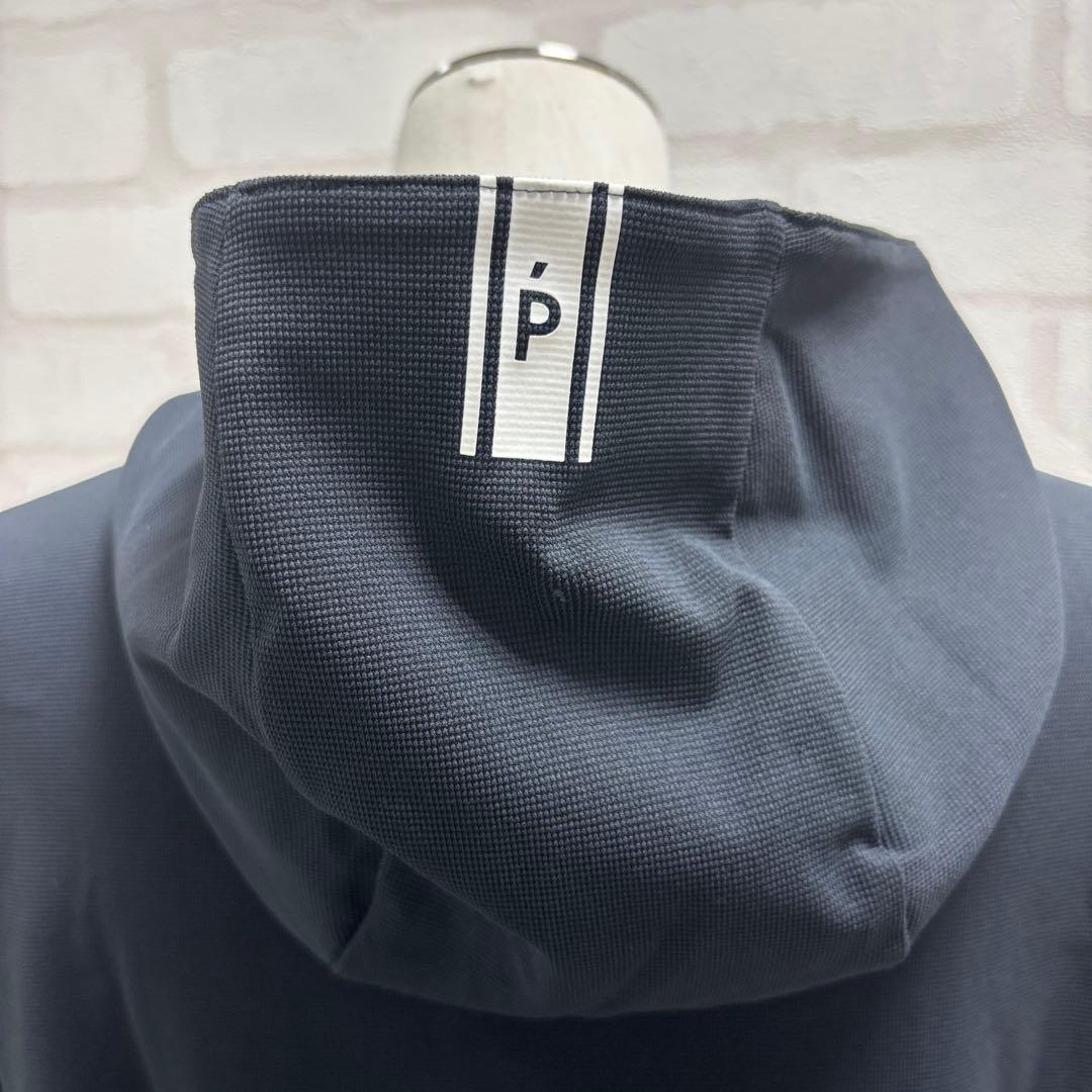 ★美品★ PEARLY GATES フード付き ジャケットブラック UVカット