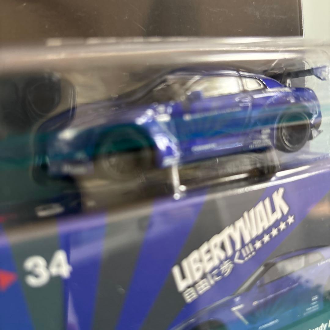 ミニカー MINI GT GT-R 35 Candy Blue