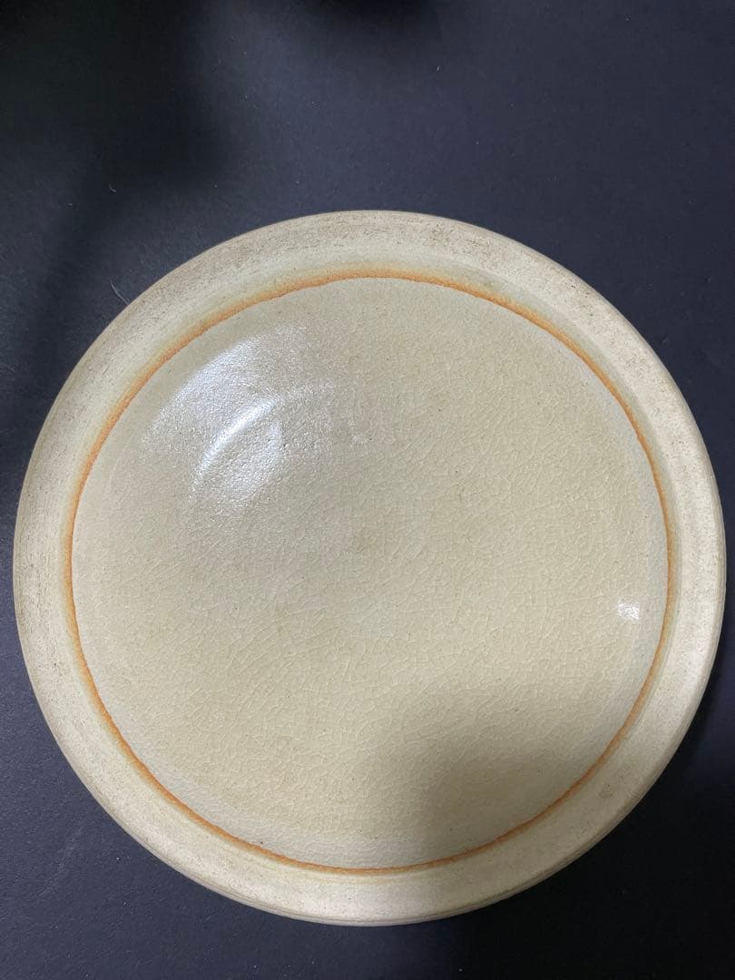 京焼 色絵金彩 水差し 在銘 仁清写 利休形 昭和43年購入 アンティーク