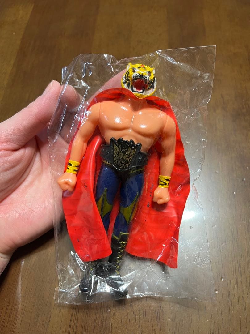 タイガーマスク2世 ソフビ ポピー製 未開封