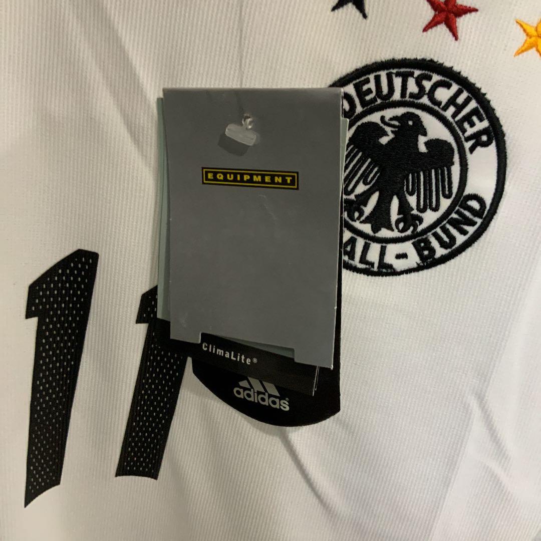 激レア希少品アディダス サッカー ドイツ代表#11クローゼ 02-04タグ付き