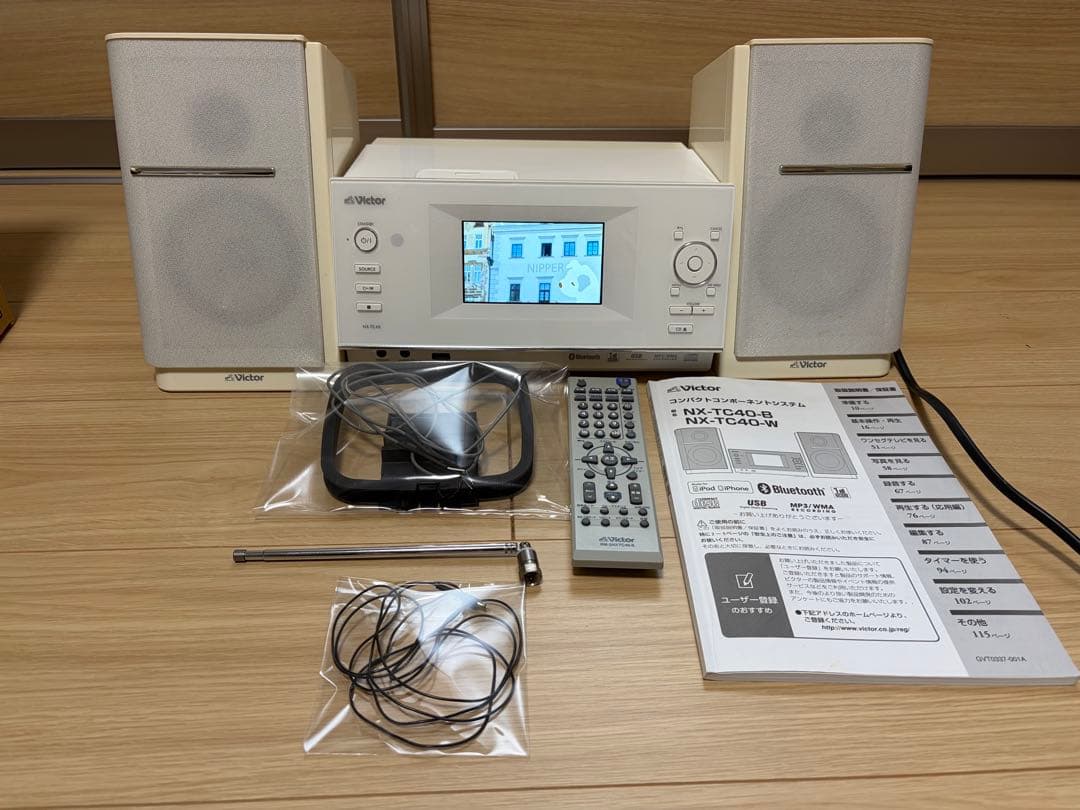 VICTOR ミニコンポ　NX-TC40