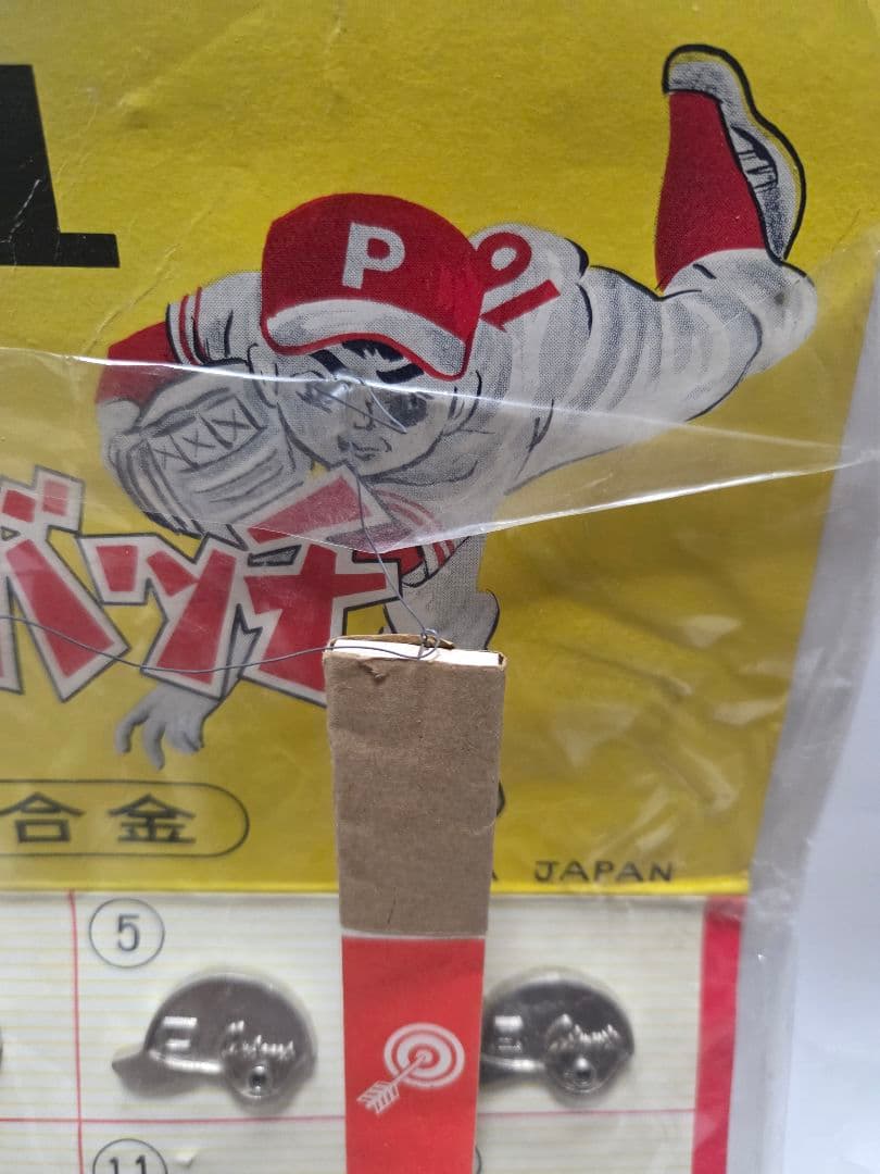 BASEBallダイカスト野球バッチ合金60セット