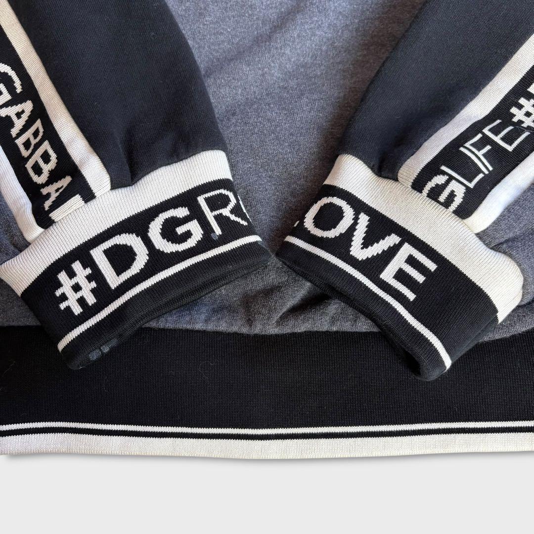 DOLCE&GABBANA ドルガバ ロゴテープ スウェット 52 XL相当