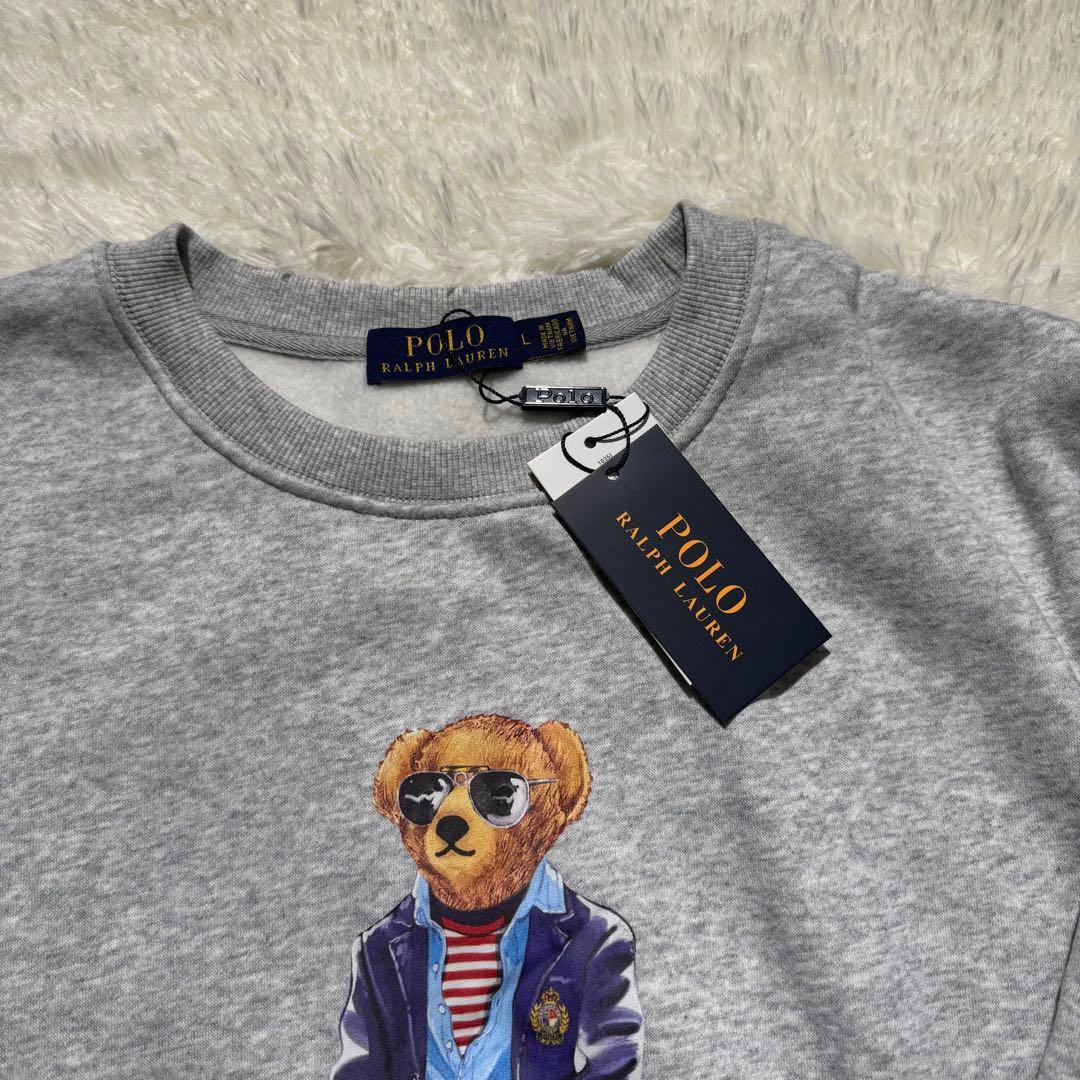 Lサイズ　Polo Ralph Lauren グレー スウェット