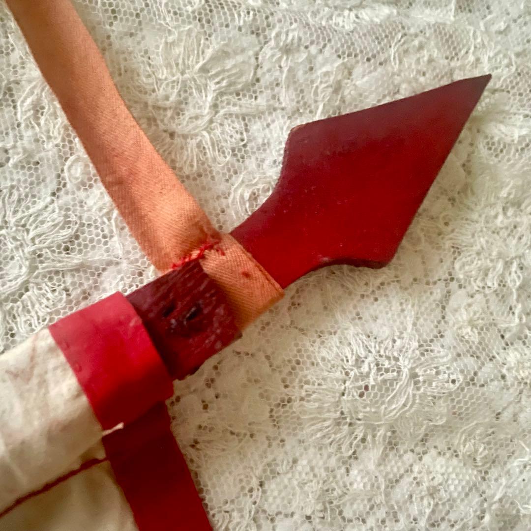 【希少】教会用バナー　天使　エンジェル　旗　19世紀　フランスアンティーク