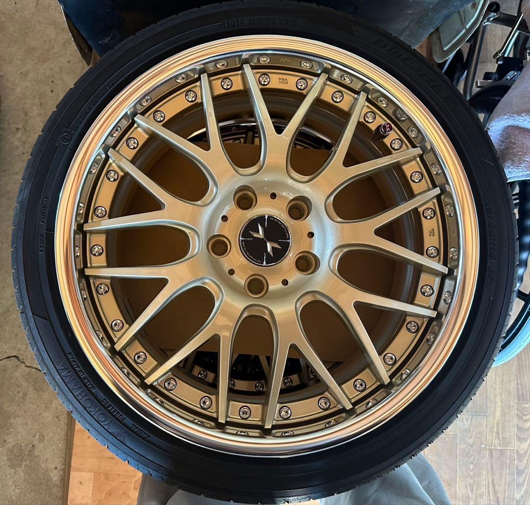 値下げ交渉可ウェッズマーヴェリック18インチホイール深リムヴォクシーノア