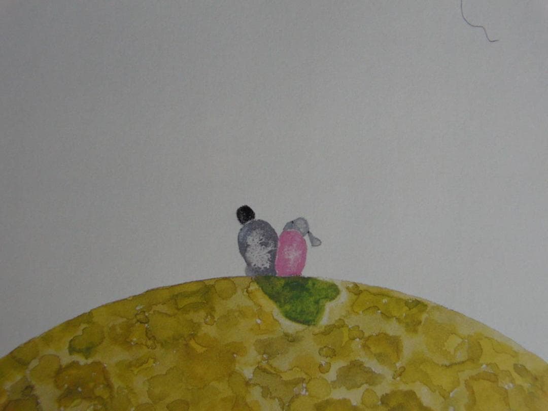 奥田瑛二、希少な額装用画集より、新品額装付、状態良好