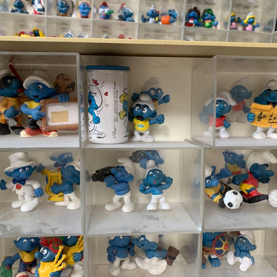 スマーフ　ディスプレイ用　人形セット