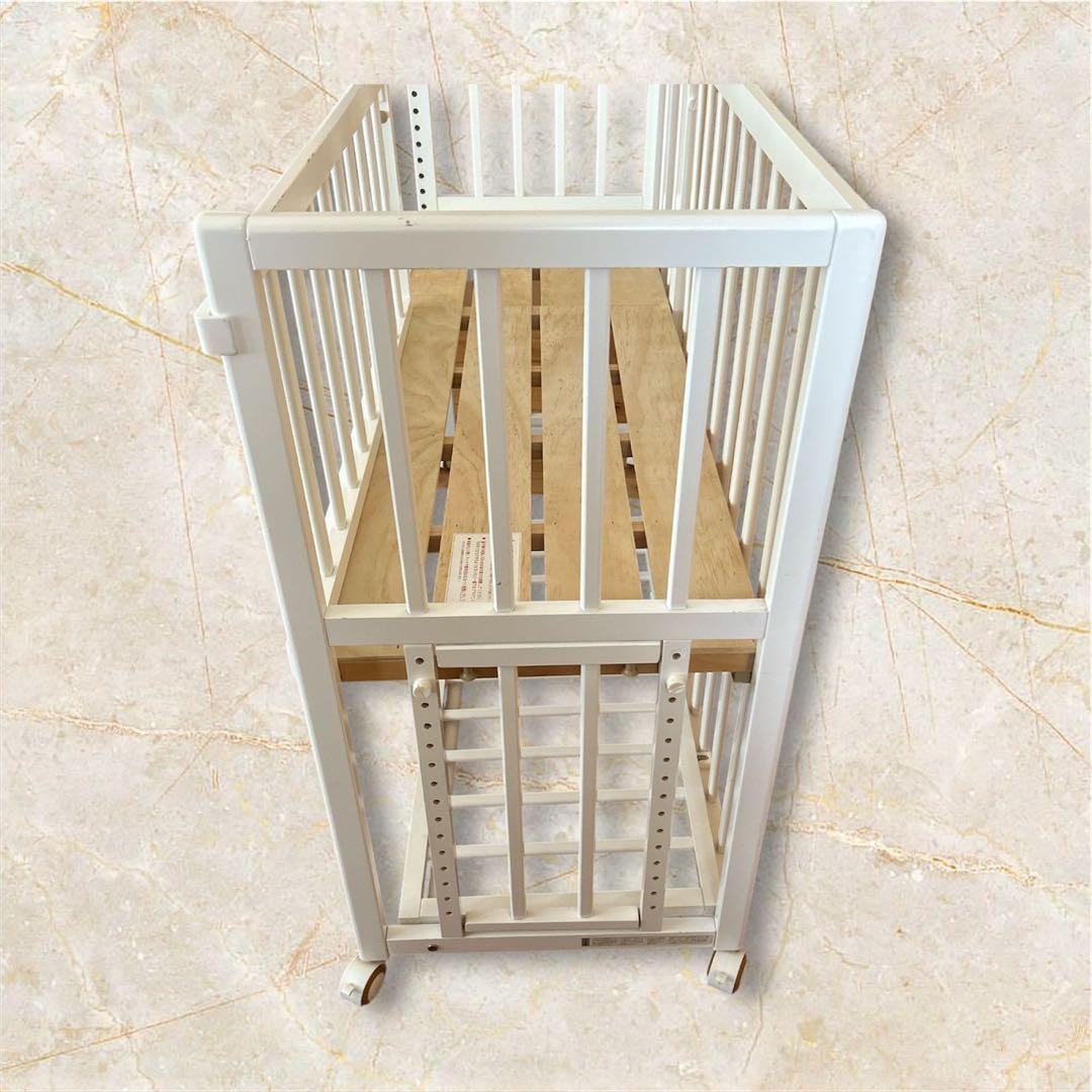 大和屋 そいねーる ＋ロング ホワイト 添い寝 ベビーベット 送料無料