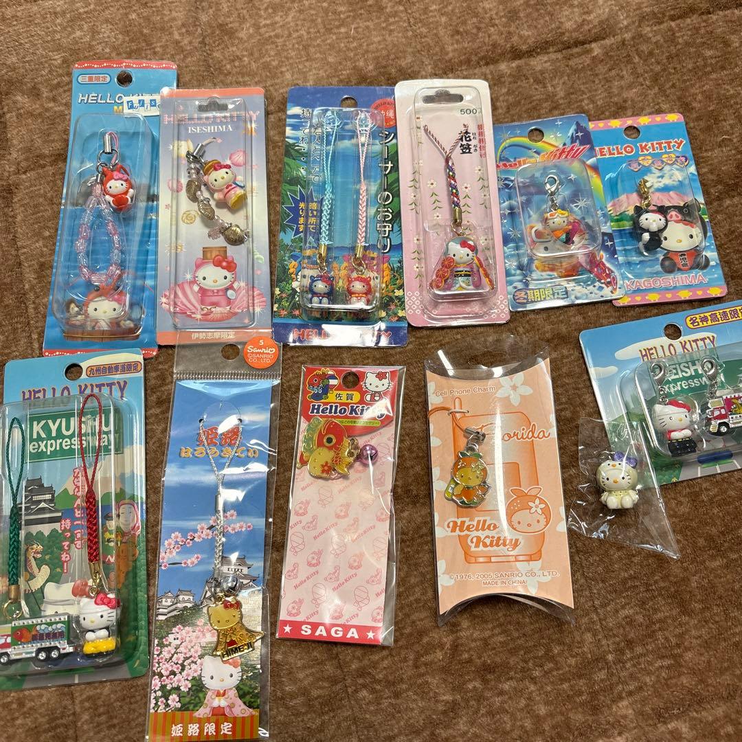 ハローキティ ストラップ 1２個セット
