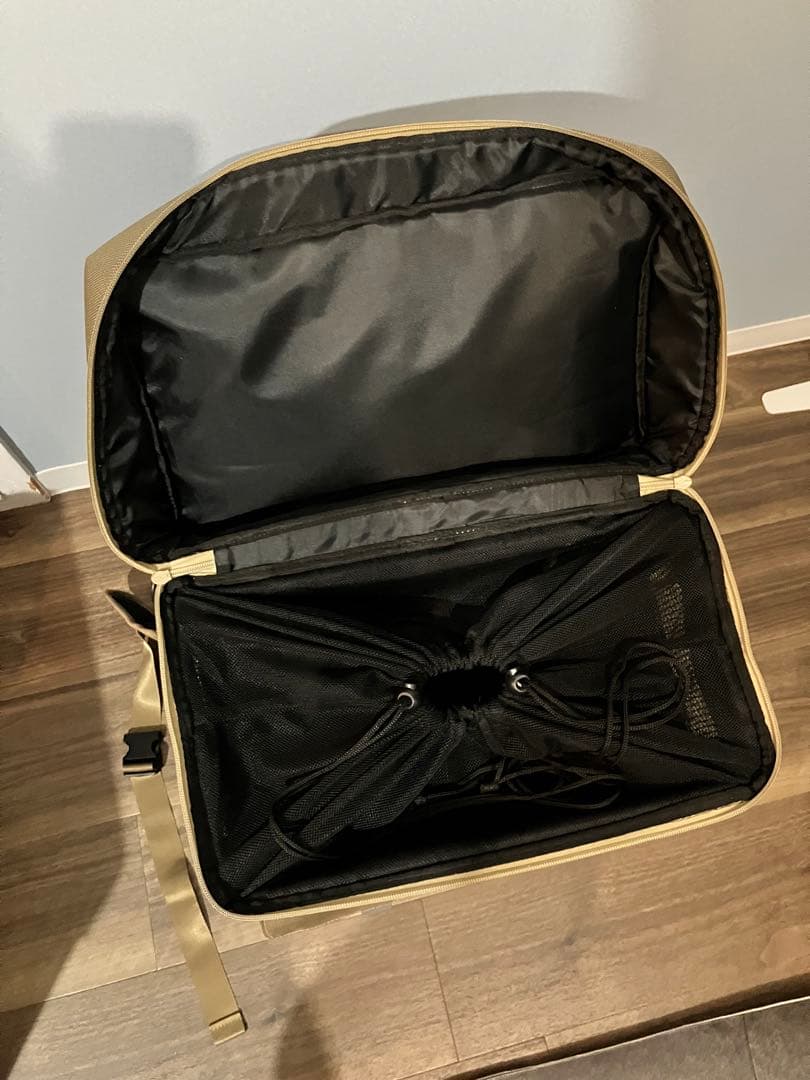 廃番貴重 MANDARIN BROTHERS ルートキャリーバックパック サンド