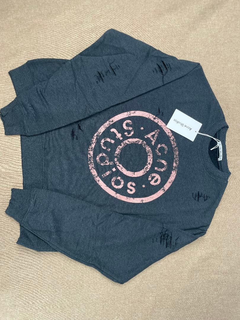 Acne Studios(Acne)◆ダメージ加工スウェット　サイズM