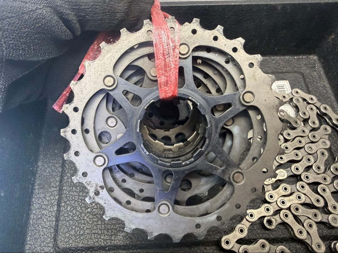 シマノ　デュラエースR9100 スプロケット　チェーン