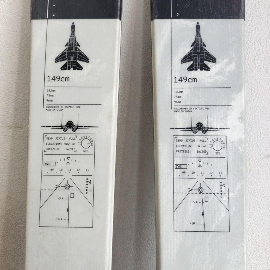LINE TW Shorty 149cm フリースタイル　スキー板