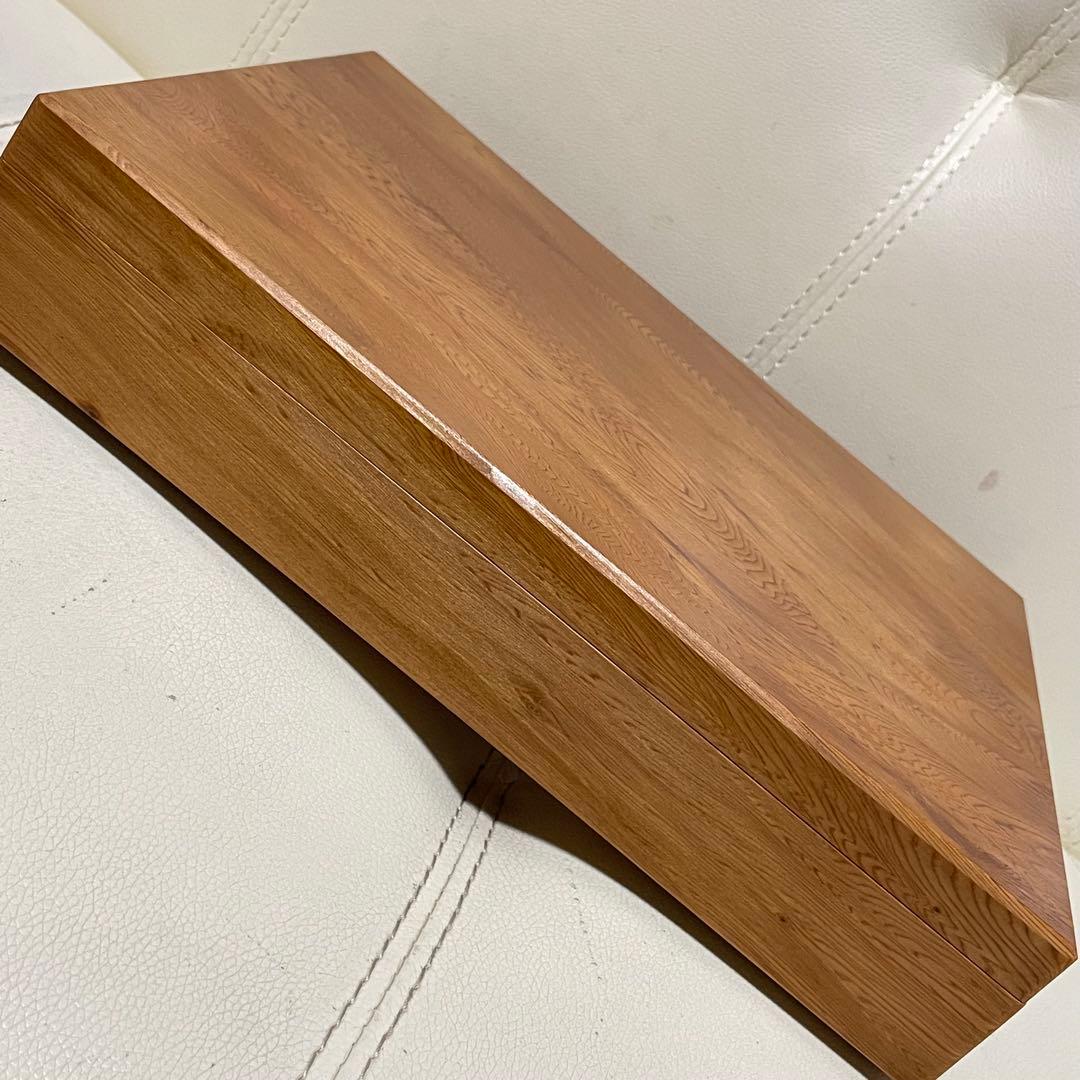 未使用品！ 屋久杉工芸 文箱 筆箱 木箱 千年の齢