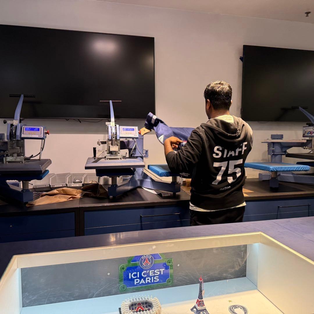 日本未対応フルマーキング　パリ公式ストア2店舗限定 デンベレ リーグ1 L