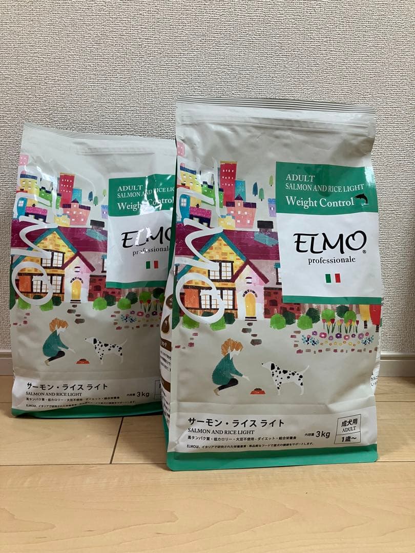 ELMO サーモン ドライフード 3kg ×2袋